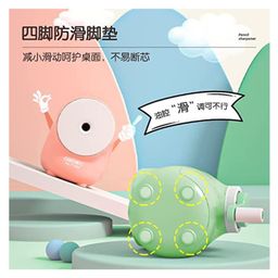 Deli 71169 Pencil Sharpener Rotary Pencil Sharpener Machine - Green image 4