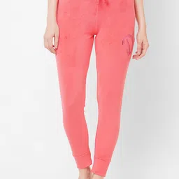 Sweet Dreams Women Peach Blue Solid Joggers Lounge Pants-picture-51