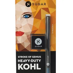 SUGAR Cosmetics Stroke Of Genius Heavy-Duty Kohl - 07 Peacock-55