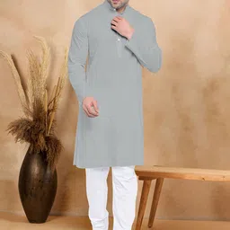 VS MALL Men Regular Kurta with Churidar-picture-8