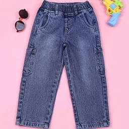V-Mart Boys Light Fade Stretchable Jeans-56