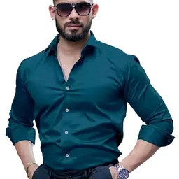 INDOPRIMO Spread Collar Long Sleeves Cotton Casual Shirt-picture-40
