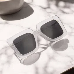 Ted Smith Unisex Square Sunglasses with Polarised and UV Protected Lens-38