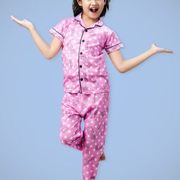 BAESD Girls Printed Night suit-image-92