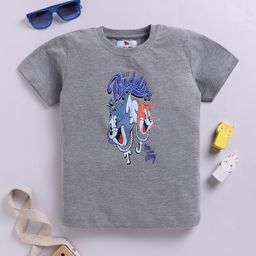 YK X Minute Mirth Boys Tom & Jerry Printed Cotton T-Shirt-image-40