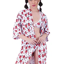 GuSo Shopee Women White Net Baby Dolls-image-70
