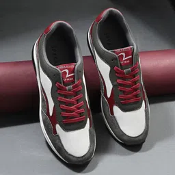 SPYKAR Men Lace-Ups Round Toe Sneakers-image-11
