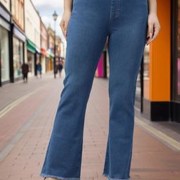 Presence Women Plus Size Cotton Regular Fit Denim Jeggings-image-30
