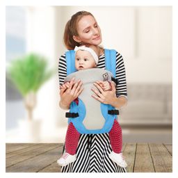 R for Rabbit New Cuddle Snuggle 3 Way Comfortable Baby Carrier - Blue & Grey-95
