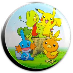 Funcart Pokemon  Button Pin Badge - Multicolor-image-60