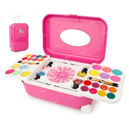 Fiddlerz 2 in 1 Cosmetic Makeup Palette and Nail Art Kit -(Colour may vary)-1