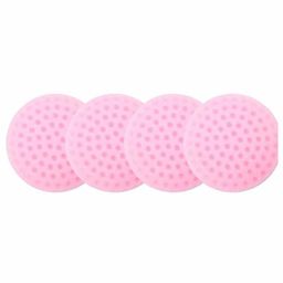 KolorFish Wall Protectors 4 PCS Self-Adhesive Door Handle Bumper Guard Stopper Rubber Self-Adhesive Crash Pad - Pink-16