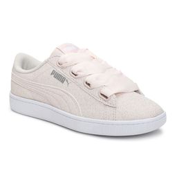 PUMA Vikky v2 Ribbon Glitz Jr Pull On Sneakers - Rose Pink-image-27