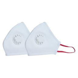 Advind Healthcare Smog Guard N95 Mask With One Valve Free Size White -Pack of 2-25