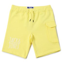Jack & Jones Junior Knee Length Shorts - Yellow-image-18