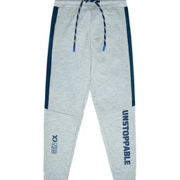 Nino Togs Boys Typographic Printed Cotton Joggers-picture-16