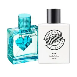 CFS Pure Heart & Intruder Set Of 2 Long Laster EDP- 100ml Each image 3