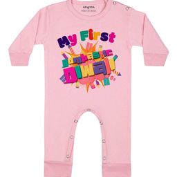 Arvesa My First Diwali Printed Bodysuit-image-20