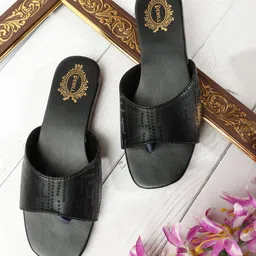 Denill Women Slip-On Open Toe Casual Flats-54