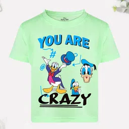 Disney By Miss and Chief Boys Donald Duck Printed Bio Finish T-shirt-image-50