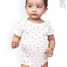 Moms Home Infants Pack Of 3 Printed Bodysuits-image-16