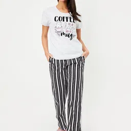 max Women Round Neck Night suit-image-82
