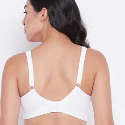 Clovia Solid Non-Padded Full Coverage Bra image 4