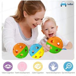 FunBlast Rattles Set of 3 - Multicolor image 2