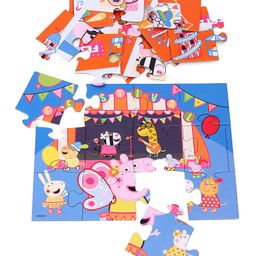 funskool Peppa's Pig Celebration Time 2 in 1 Puzzle - 24 Pieces image 2