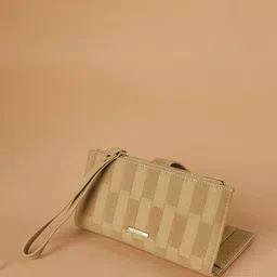 Ginger by Lifestyle Women Textured Two Fold Wallet-image-36