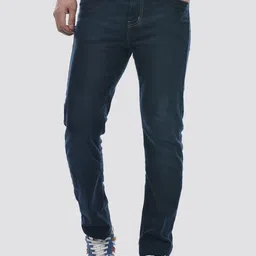Numero Uno Men Slim Fit Mid-Rise Light Fade Stretchable Jeans-image-42