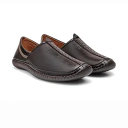 Bold Bunny Brown Leather Casual Shoes-picture-48