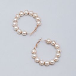 KPOP Set of 3 Gold-Plated Contemporary Stoned Studded Drop Earrings image 5