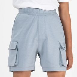 Dotokids Boys Grey Solid Mid-Rise Shorts-image-113