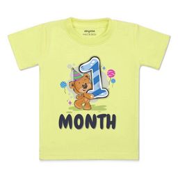 Arvesa Kids Typography Printed Applique T-shirt-image-73