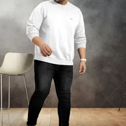 Triptee Men Printed Round Neck Full Sleeve Sweatshirt-image-60