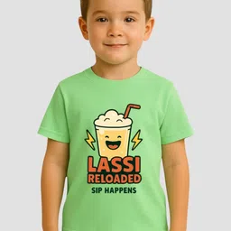 KIDDY STAR Boys Pure Cotton T-shirt-23