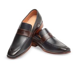 Harperwoods Men Leather Formal Slip-Ons-image-55