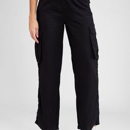 SPYKAR Solid Mid Rise Cargo Trouser-image-31