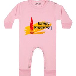 Arvesa My First Diwali Printed Bodysuit-image-80