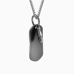 GIVA 925 Sterling Silver Rhodium-Plated Fringant Pendant with Chain image 2