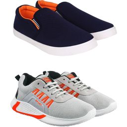 Spotwalk Men Pack Of 2 Running Shoes-image-93