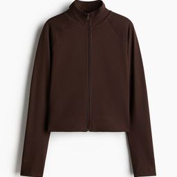 H&M Soft-Touch Zip-Through Jacket-image-12