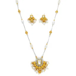 Anouk Kundan Studded & Beaded Jewellery Set-picture-26