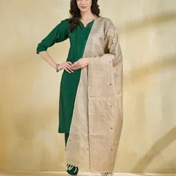 Fabindia Ethnic Motifs Embroidered Dupatta-picture-46