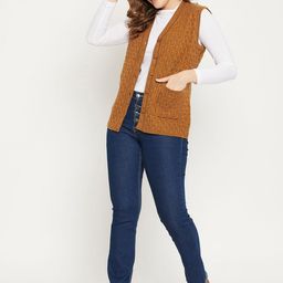 Zigo Women Cable Knit Sweater Vest-image-69