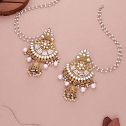 Brado Jewellery Contemporary Jhumkas Earrings-image-84