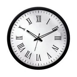 RANDOM Black & White Printed Contemporary Wall Clock-27