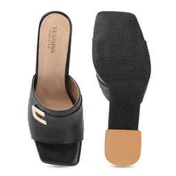 Yesmiss Block Mules with Buckles image 4