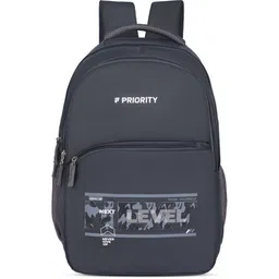 Priority Unisex Printed PU Backpack-46